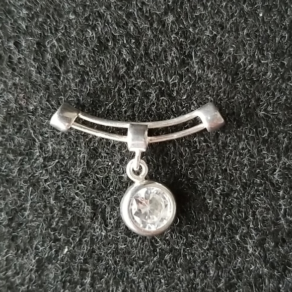 Pendant Sterling Silver cubic zirconia - Picture 7 of 7